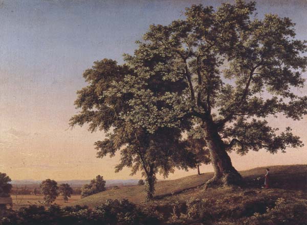 Frederic Edwin Church The Charter Oak